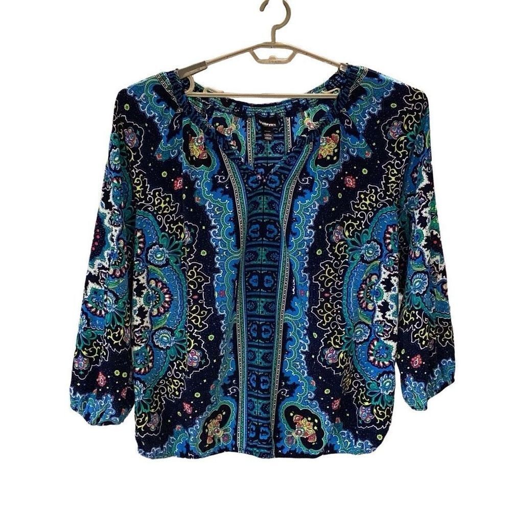 Lane Bryant Women’s Paisley Blouse Top Sz. 22/24